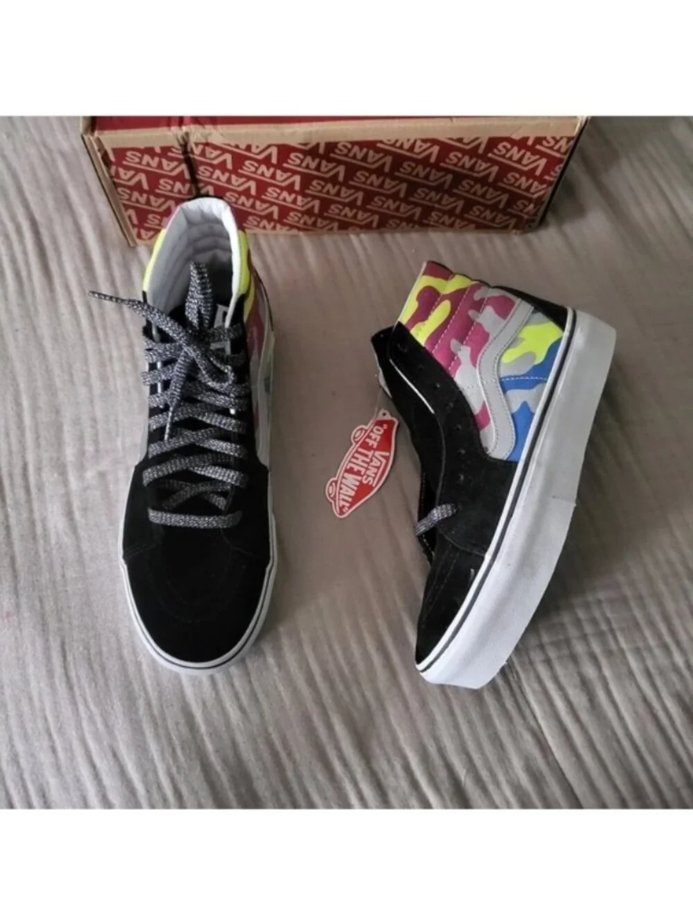 Vans SK8-Hi Platform 2.0 Women After Dark Camo Multicolor 0826